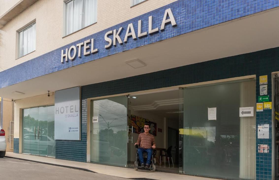 Hotel Skalla Teixeira de Freitas Exteriör bild