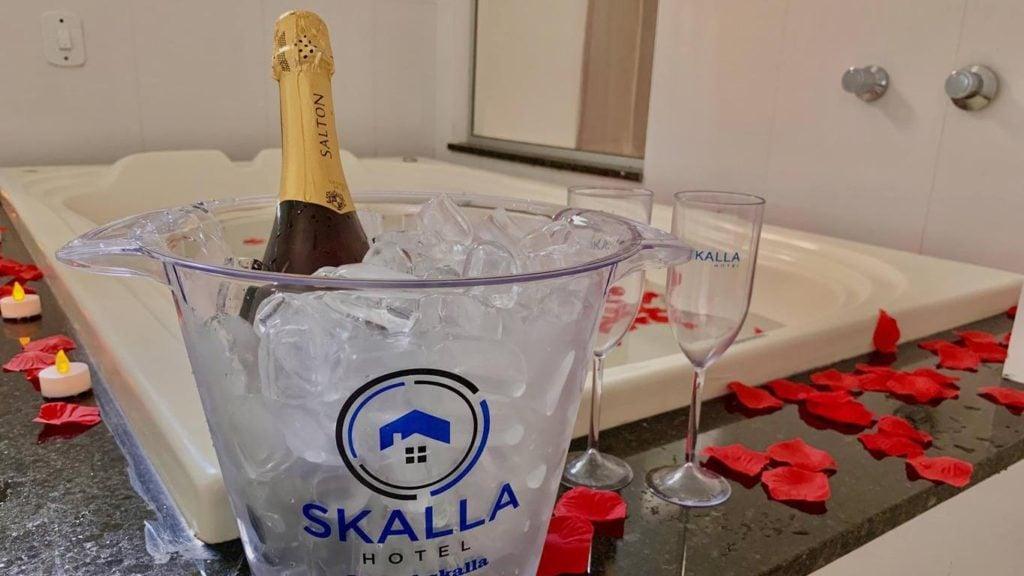 Hotel Skalla Teixeira de Freitas Exteriör bild